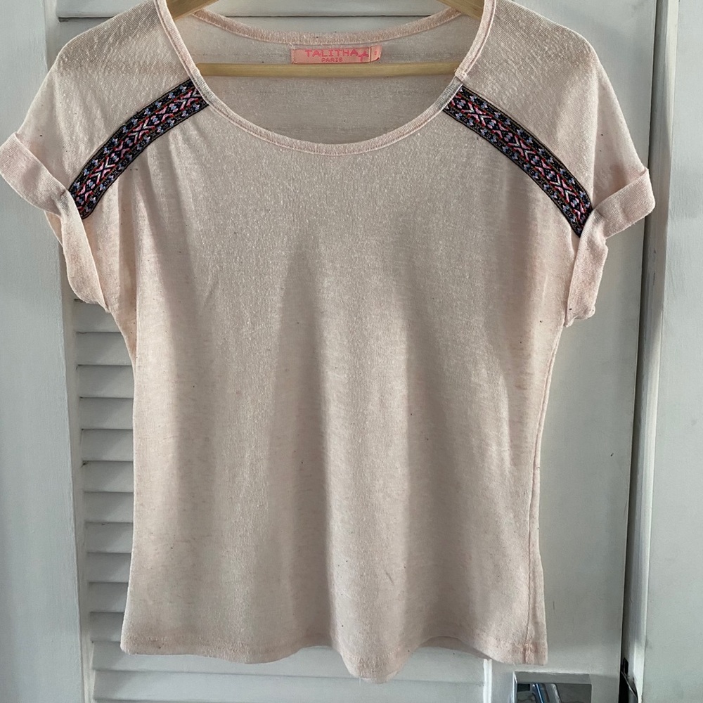 Pink top from a little Parisian store